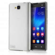 Huawei Honor 3C - TPU Soft Protective Phone Cover Case - Clear